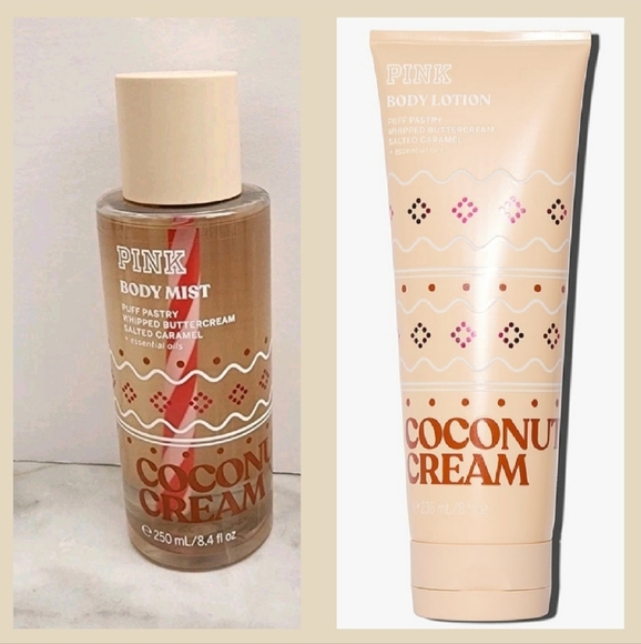 VICTORIA SECRET PINK COCONUT CREAM - Picture 1 of 1